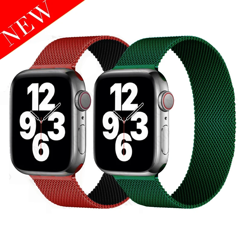 The strap is suitable for Apple Watch strap 44mm 40mm stainless steel metal bracelet Correa 6 5 4 3 SE 42mm 38mm pasek do zegark
The strap is suitable for Apple Watch strap 44mm 40mm stainless steel metal bracelet Correa 6 5 4 3 SE 42mm 38mm pasek do zegark