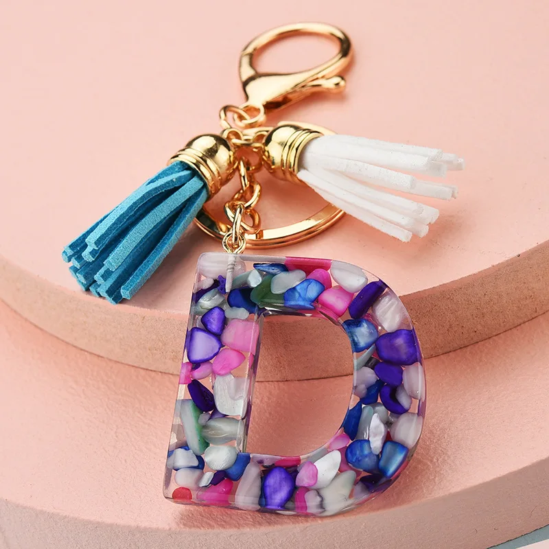 Cute Acrylic Letter Keychains Alphabet Crystal Women Key Chains Ring Car Bag Tassels Keyring Holder Pendent Charm Accessory Gift 
Cute Acrylic Letter Keychains Alphabet Crystal Women Key Chains Ring Car Bag Tassels Keyring Holder Pendent Charm Accessory Gift