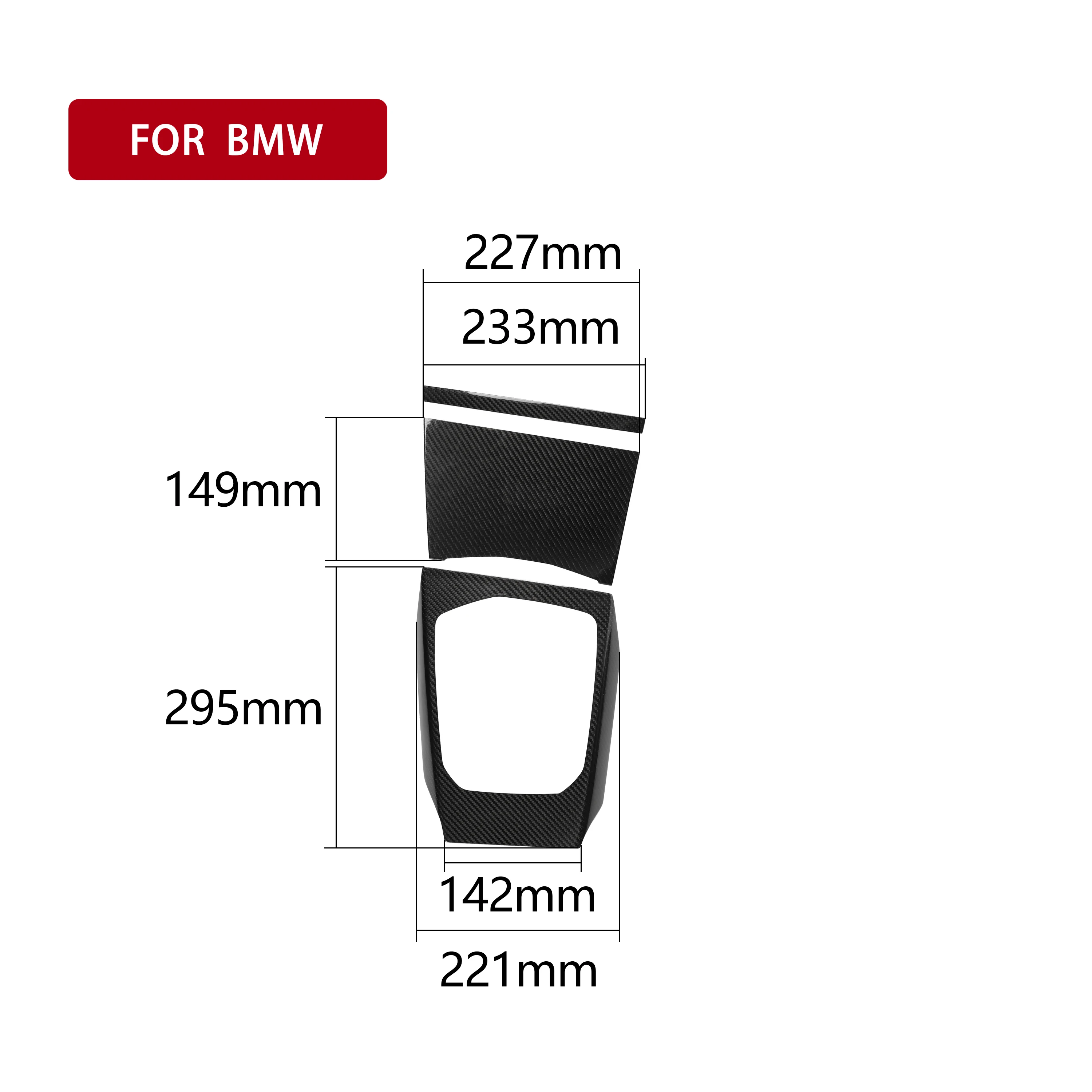 Carbon Fiber Interior Refitting Parts Automobile Gearshift Panel Car Stickers for BMW 3 Series G20/G28 2019 2020
Carbon Fiber Interior Refitting Parts Automobile Gearshift Panel Car Stickers for BMW 3 Series G20/G28 2019 2020