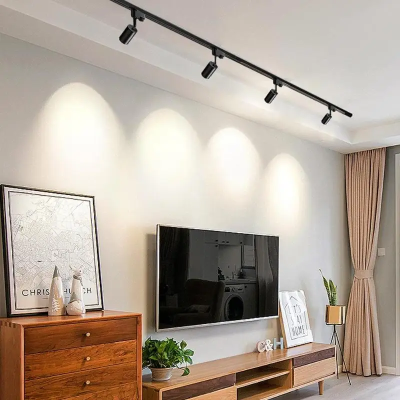 COB 10W 20W 30W Led Track Light Aluminum Ceiling Rail Track Lighting Spot Rail Spotlights Replace Halogen Lamps AC220V
COB 10W 20W 30W Led Track Light Aluminum Ceiling Rail Track Lighting Spot Rail Spotlights Replace Halogen Lamps AC220V