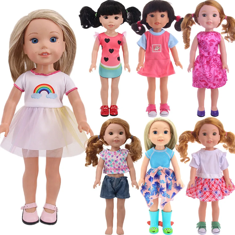 Handmade Doll Clothes Rainbow Veil For 14.5 Inch Wellie Wisher&32-34Cm Paola Reina&Nancy Doll Accessories,Summer Gifts For Girls
Handmade Doll Clothes Rainbow Veil For 14.5 Inch Wellie Wisher&32-34Cm Paola Reina&Nancy Doll Accessories,Summer Gifts For Girls