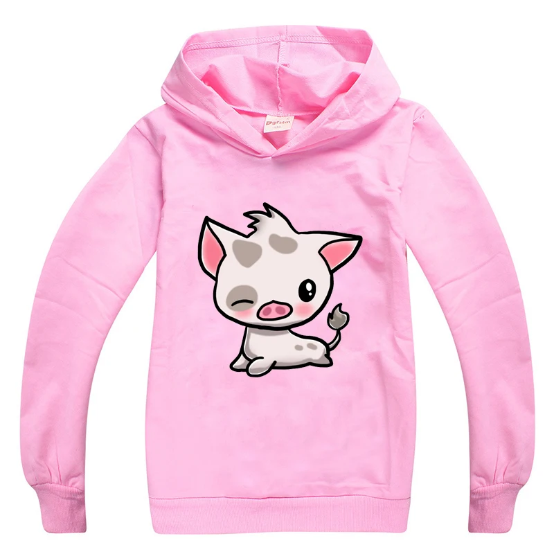 Toddler Sweatshirt Cute Moana Hei Pua Baby Girls Long Sleeve T-shirt Children Clothes Cartoon Printed Boys Hoodies Tops Sweater
Toddler Sweatshirt Cute Moana Hei Pua Baby Girls Long Sleeve T-shirt Children Clothes Cartoon Printed Boys Hoodies Tops Sweater