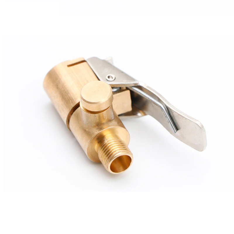 1pcs 8mm Brass Car Tire Inflator Chuck Air Compressor Pump Lock on Nozzle Fine Thread Deflation Air Chuck Pump Valve Clip
1pcs 8mm Brass Car Tire Inflator Chuck Air Compressor Pump Lock on Nozzle Fine Thread Deflation Air Chuck Pump Valve Clip
