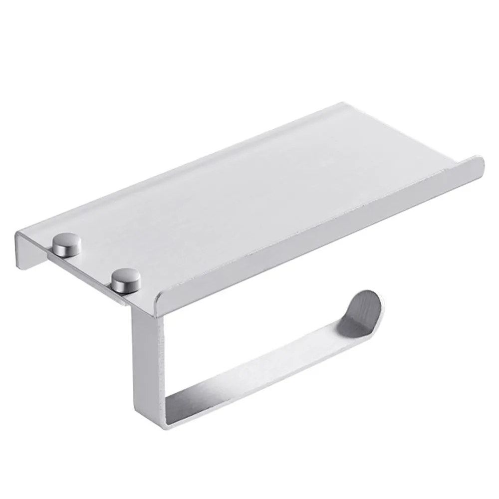 1PC Toilet Paper Holder Aluminum Bathroom Kitchen Wall Mount Stand No Drill Self Adhesive Toilet Paper Roll Shelf Accessories
1PC Toilet Paper Holder Aluminum Bathroom Kitchen Wall Mount Stand No Drill Self Adhesive Toilet Paper Roll Shelf Accessories