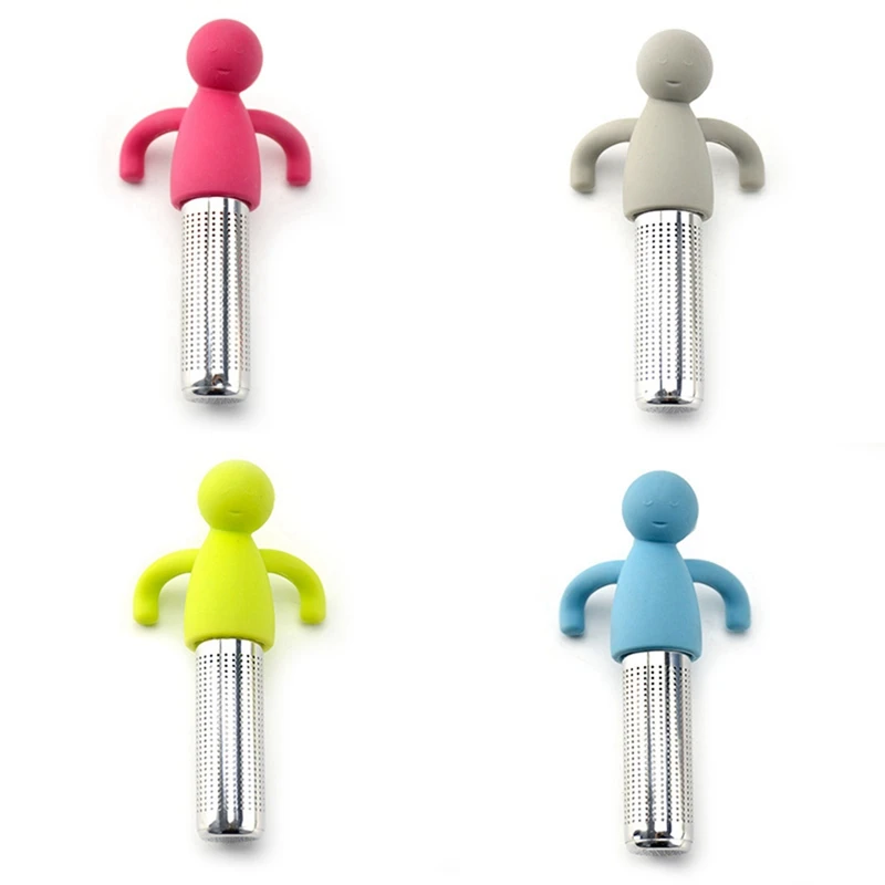 4Pcs Ultra Fine Mesh Stainless Steel Tea Infuser Tea Strainer Multifunctional Kitchen Tools Creative Humanoid Tea Leak
4Pcs Ultra Fine Mesh Stainless Steel Tea Infuser Tea Strainer Multifunctional Kitchen Tools Creative Humanoid Tea Leak