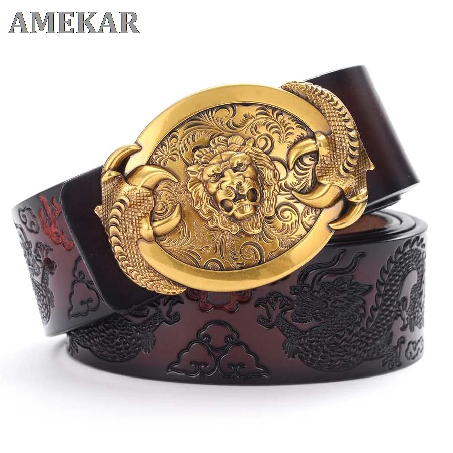 Men Genuine Leather Luxury Automatic Buckle Belt Solid Metal Casual Business Fashion Pattern Belt Waistband
Men Genuine Leather Luxury Automatic Buckle Belt Solid Metal Casual Business Fashion Pattern Belt Waistband