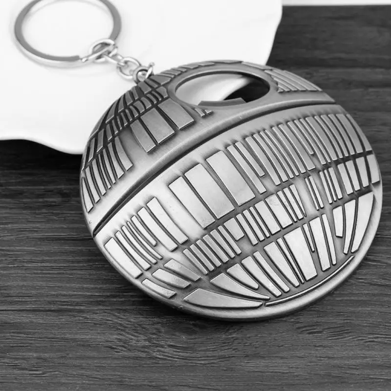 Steampunk Star Wars Death Star Keychain Keyring Pendant Metal Bottle Opener Accessories Corkscrew Kids Gifts Toy
Steampunk Star Wars Death Star Keychain Keyring Pendant Metal Bottle Opener Accessories Corkscrew Kids Gifts Toy