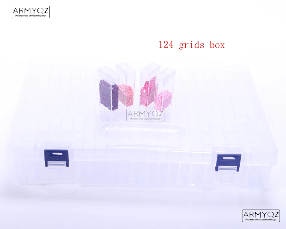 Органайзер для бисера, 124 бутылок
Органайзер для бисера, 124 бутылок