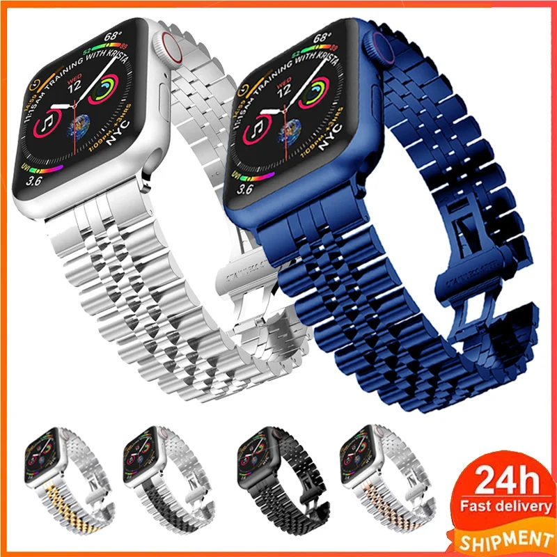 Ремешок из нержавеющей стали для Apple Watch Band 42 мм 38 мм, металлический браслет для Apple Watch 6 5 4 3 SE, IWatch Band 44 мм 40 мм
Ремешок из нержавеющей стали для Apple Watch Band 42 мм 38 мм, металлический браслет для Apple Watch 6 5 4 3 SE, IWatch Band 44 мм 40 мм