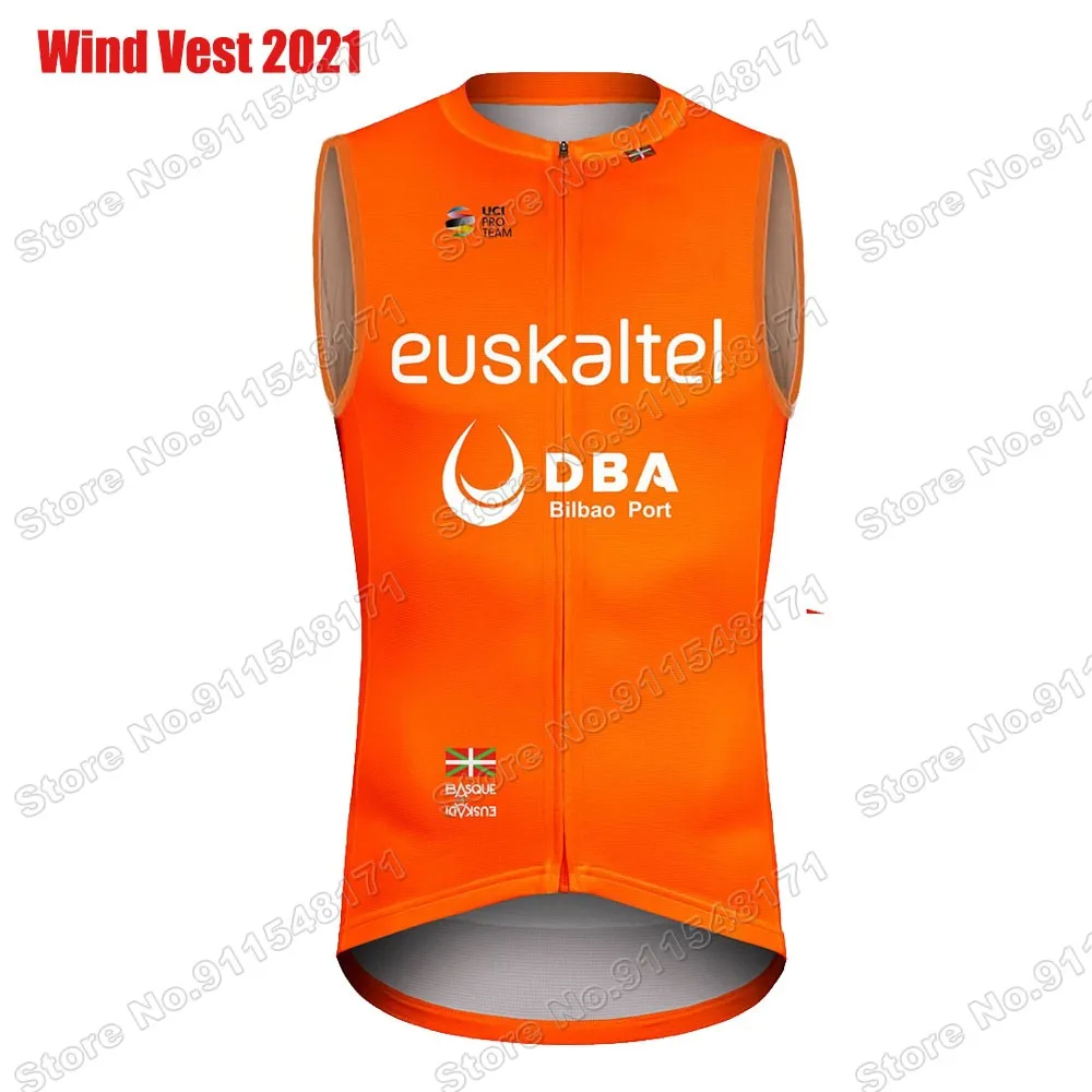 2021 Maillot Euskaltel Euskadi Cycling Vest Windproof Lightweight Wind Vest Race Road Cycling Jersey Sleeveless MTB Ciclismo
2021 Maillot Euskaltel Euskadi Cycling Vest Windproof Lightweight Wind Vest Race Road Cycling Jersey Sleeveless MTB Ciclismo
