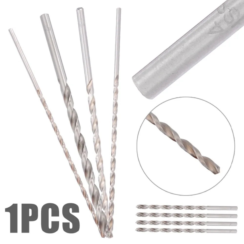 1pc 200mm Length Straight Shank HSS Twist Drill Bit 4mm/4.2mm/5mm/5.2mm/6mm/8mm/10mm For Metal Wood Drilling
1pc 200mm Length Straight Shank HSS Twist Drill Bit 4mm/4.2mm/5mm/5.2mm/6mm/8mm/10mm For Metal Wood Drilling