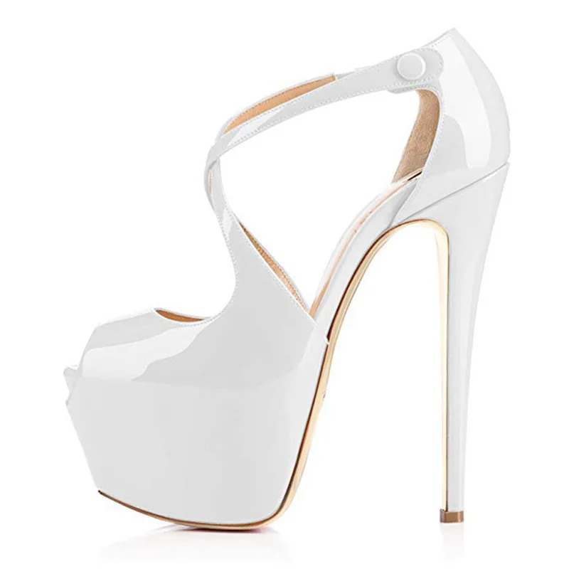 Spring and summer new fashion fish mouth open toe waterproof platform lacquer thin high heel elegant sexy solid color women's
Spring and summer new fashion fish mouth open toe waterproof platform lacquer thin high heel elegant sexy solid color women's