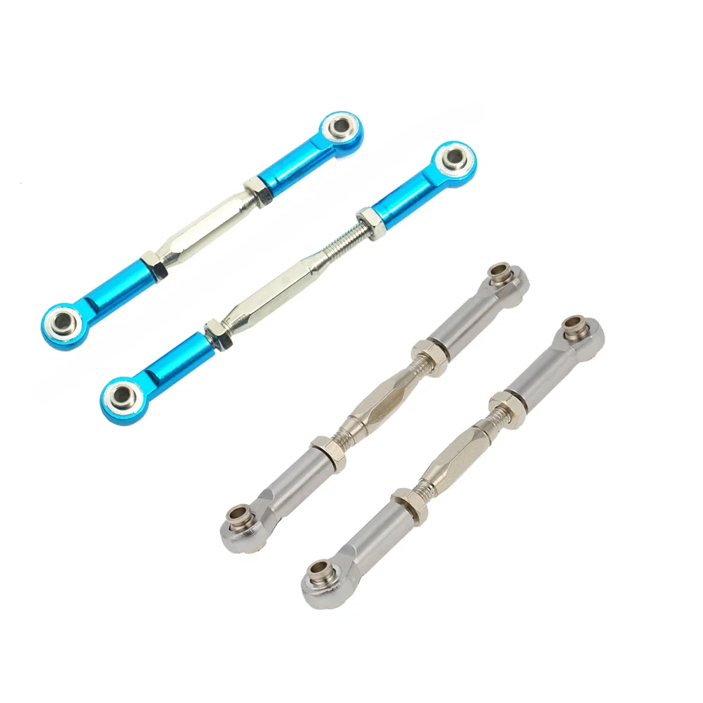 2PCS RC Front Rear Metal Steering Servo Link 70-90mm Turnbuckles Camber for Traxxas Slash 4x4 5807 Stampede HQ727 1/10 RC Car
2PCS RC Front Rear Metal Steering Servo Link 70-90mm Turnbuckles Camber for Traxxas Slash 4x4 5807 Stampede HQ727 1/10 RC Car