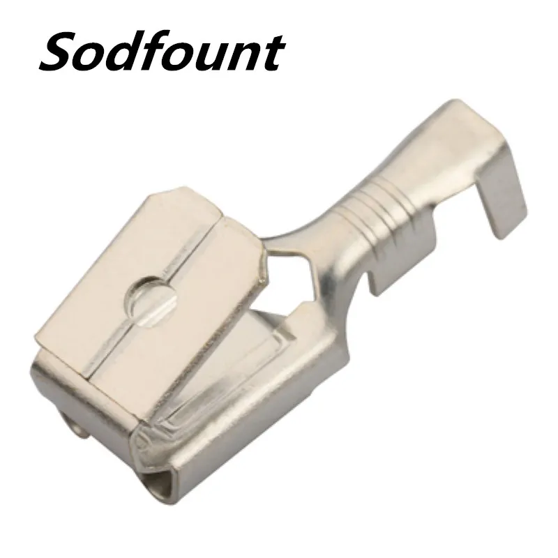 50pcs 6.3mm 4.8mm Anti-back Strap Self-locking Plug Spring 250 Cold-Pressed Terminal Block Wire Copper Joint
50pcs 6.3mm 4.8mm Anti-back Strap Self-locking Plug Spring 250 Cold-Pressed Terminal Block Wire Copper Joint