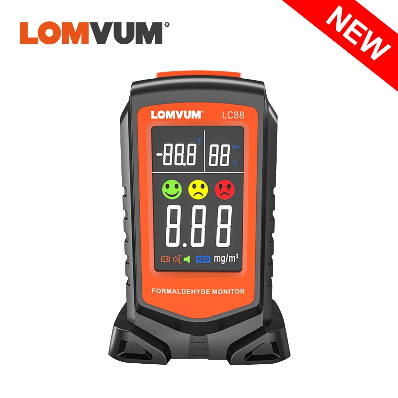 Цифровой анализатор температуры и влажности LOMVUM, USB-устройство для измерения температуры и формальдегида, с цветным ЖК-дисплеем
Цифровой анализатор температуры и влажности LOMVUM, USB-устройство для измерения температуры и формальдегида, с цветным ЖК-дисплеем