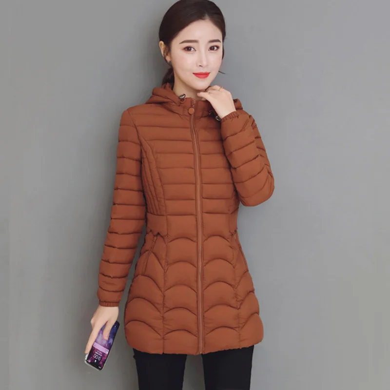Women Middle-aged Down Cotton Jacket New 2019 Autumn Winter Thick Solid color Medium long hooded jacket XL-6XL CC752
Women Middle-aged Down Cotton Jacket New 2019 Autumn Winter Thick Solid color Medium long hooded jacket XL-6XL CC752