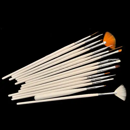 hot 15 Pcs Professional Nail Art Design Painting Drawing Pen Brush Set Nail DIY Tool Nail Brushes
hot 15 Pcs Professional Nail Art Design Painting Drawing Pen Brush Set Nail DIY Tool Nail Brushes