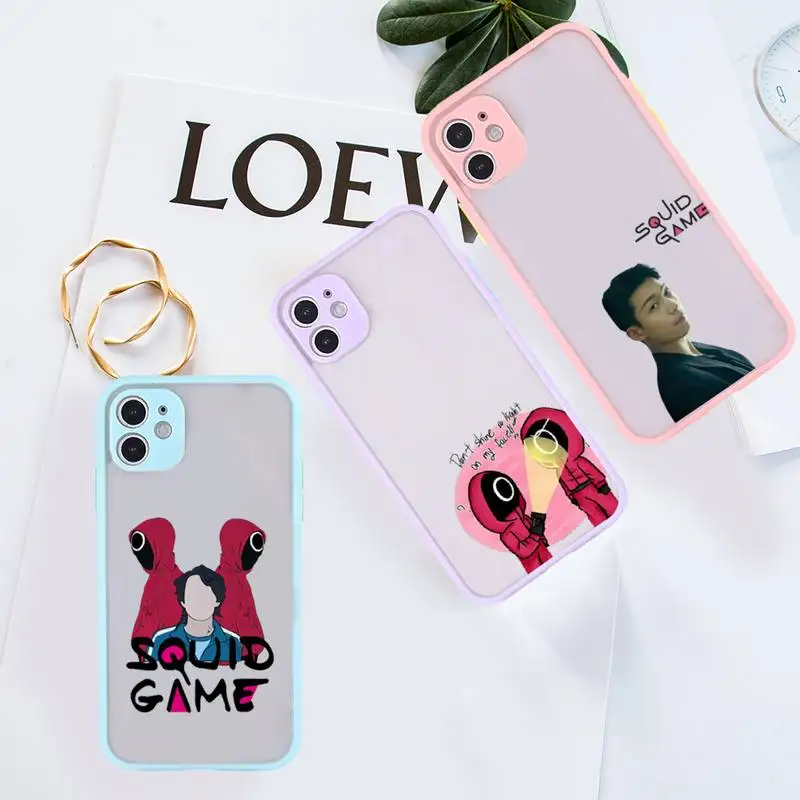 Squid Game 456 067 Phone Case For iPhone 12 11 Mini Pro XR XS Max 7 8 Plus X Matte transparent Purple Back Cover
Squid Game 456 067 Phone Case For iPhone 12 11 Mini Pro XR XS Max 7 8 Plus X Matte transparent Purple Back Cover