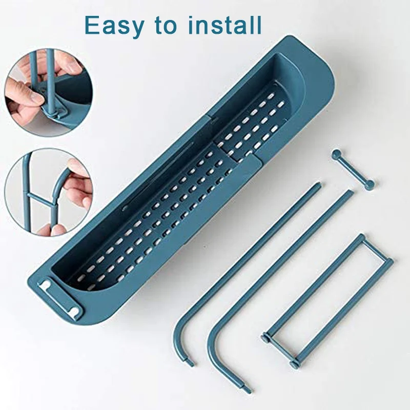Kitchen Sink Drain Rack Creative PP Gel Drainage Rack Tableware Sponge Soap Drying Telescopic Sink Holder Storage Drain Basket
Kitchen Sink Drain Rack Creative PP Gel Drainage Rack Tableware Sponge Soap Drying Telescopic Sink Holder Storage Drain Basket