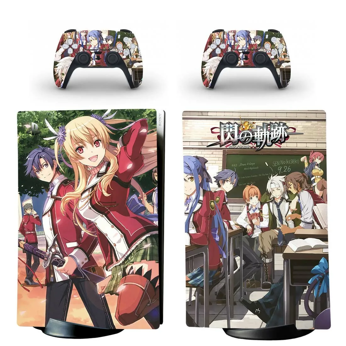 The Legend of Heroes Trails of Cold Steel PS5 Digital Skin Sticker for Playstation 5 Console & 2 Controllers Decal Vinyl Skins
The Legend of Heroes Trails of Cold Steel PS5 Digital Skin Sticker for Playstation 5 Console & 2 Controllers Decal Vinyl Skins