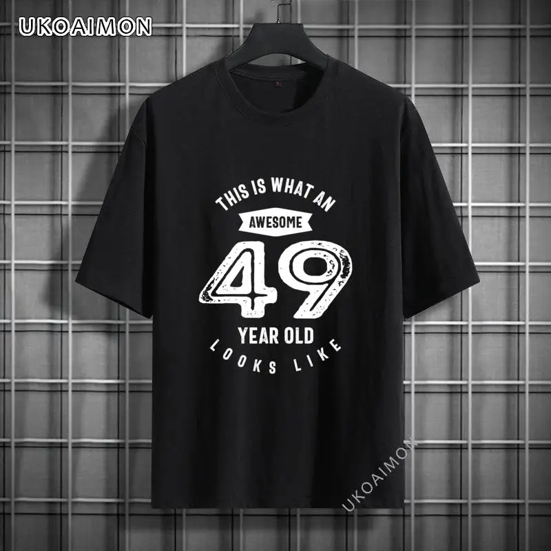 49 лет 49 лет подарок 49 день рождения идея для подарка модные уникальные футболки облегающая футболка для фитнеса новый дизайн
49 лет 49 лет подарок 49 день рождения идея для подарка модные уникальные футболки облегающая футболка для фитнеса новый дизайн