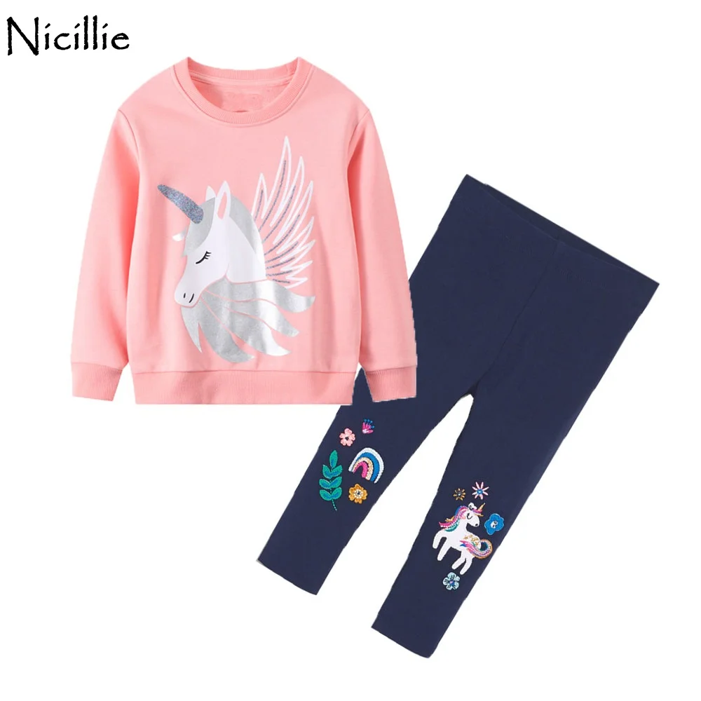 Nicillie/костюмы из 2 предметов комплекты одежды для детей комплекты с длинными рукавами с принтом единорога для девочек футболка и обтягивающи...
Nicillie/костюмы из 2 предметов комплекты одежды для детей комплекты с длинными рукавами с принтом единорога для девочек футболка и обтягивающи...
