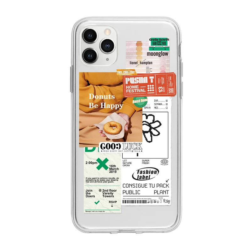 2021 Fashion Case For iPhone 12 11PRO 11PRO MAX 7 8 7Plus 8Plus X XS XR XSMAX SE2020 High Quality Transparent Soft Case Cover
2021 Fashion Case For iPhone 12 11PRO 11PRO MAX 7 8 7Plus 8Plus X XS XR XSMAX SE2020 High Quality Transparent Soft Case Cover