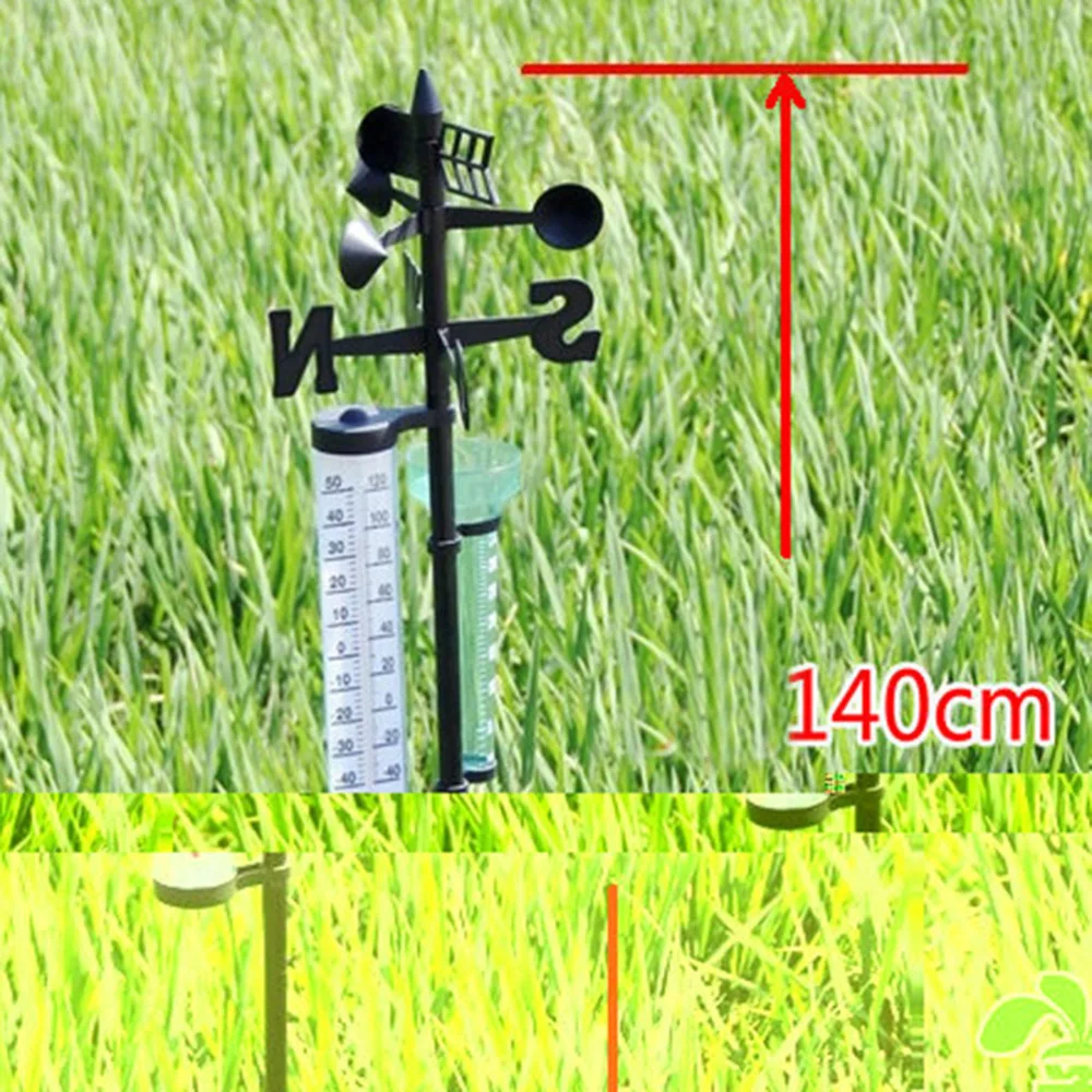 3 In 1 Multiple Use Outdoor Meteorology Instrument Rain Gauge Wind Direction Meter
3 In 1 Multiple Use Outdoor Meteorology Instrument Rain Gauge Wind Direction Meter