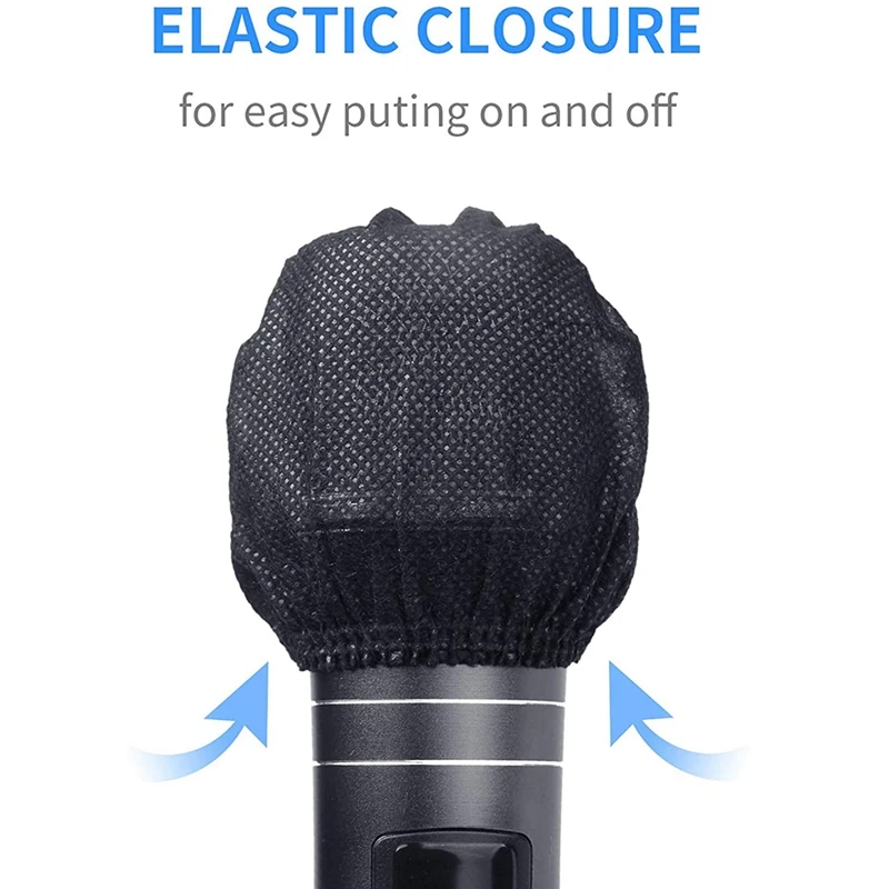 Mic Covers Disposable Non-Woven Cover Microphone Windscreen & Filters for Karaoke | Электроника