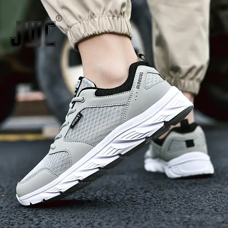 JWC Fashion Casual Men Running Shoes Comfortable Breathable Mesh Upper Sneakers Non-slip Sweat-absorbent Wear-resistant Shoes
JWC Fashion Casual Men Running Shoes Comfortable Breathable Mesh Upper Sneakers Non-slip Sweat-absorbent Wear-resistant Shoes