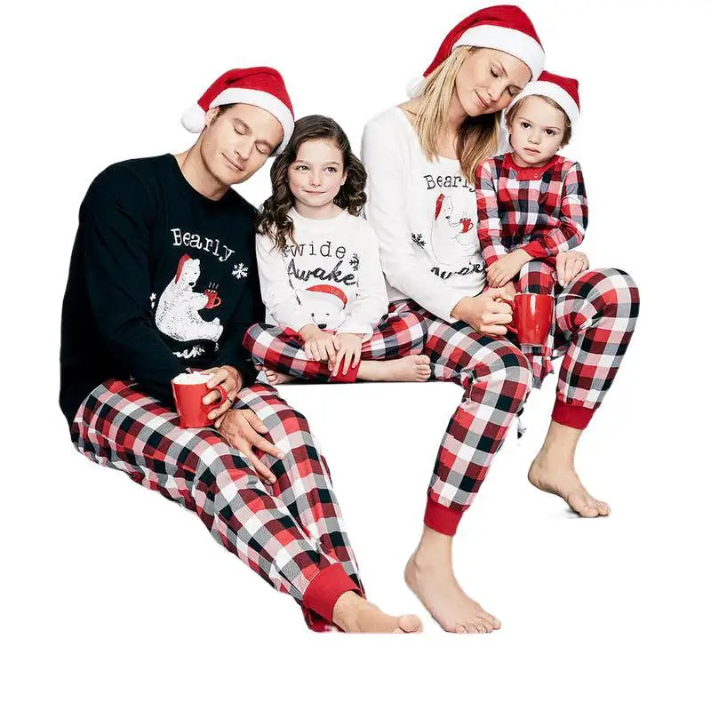 Yg Christmas Suit Plaid Suit Christmas Parent-child Suit Home Pajamas Two-piece Set
Yg Christmas Suit Plaid Suit Christmas Parent-child Suit Home Pajamas Two-piece Set