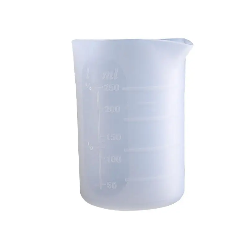 97QE 2Pcs 100ML 250ML Flexible Silicone Measuring Cup Cook Bakers Resin Jewelry Tools
97QE 2Pcs 100ML 250ML Flexible Silicone Measuring Cup Cook Bakers Resin Jewelry Tools