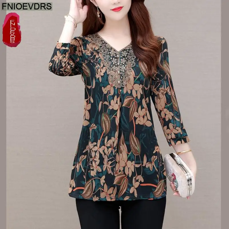 M-5XL 2021 Fall Autumn Women Fashion Elegant Office Lady Red Vintage Retro Floral Tops Printing Basic Shirts Blouses
M-5XL 2021 Fall Autumn Women Fashion Elegant Office Lady Red Vintage Retro Floral Tops Printing Basic Shirts Blouses
