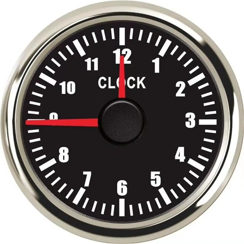 1pc Free Shipping Auto Instrument Panel Clock Gauges 52mm 0-12H Boat Hour Meters Red or Blue Backlight Hourmeters 9-32vdc
1pc Free Shipping Auto Instrument Panel Clock Gauges 52mm 0-12H Boat Hour Meters Red or Blue Backlight Hourmeters 9-32vdc