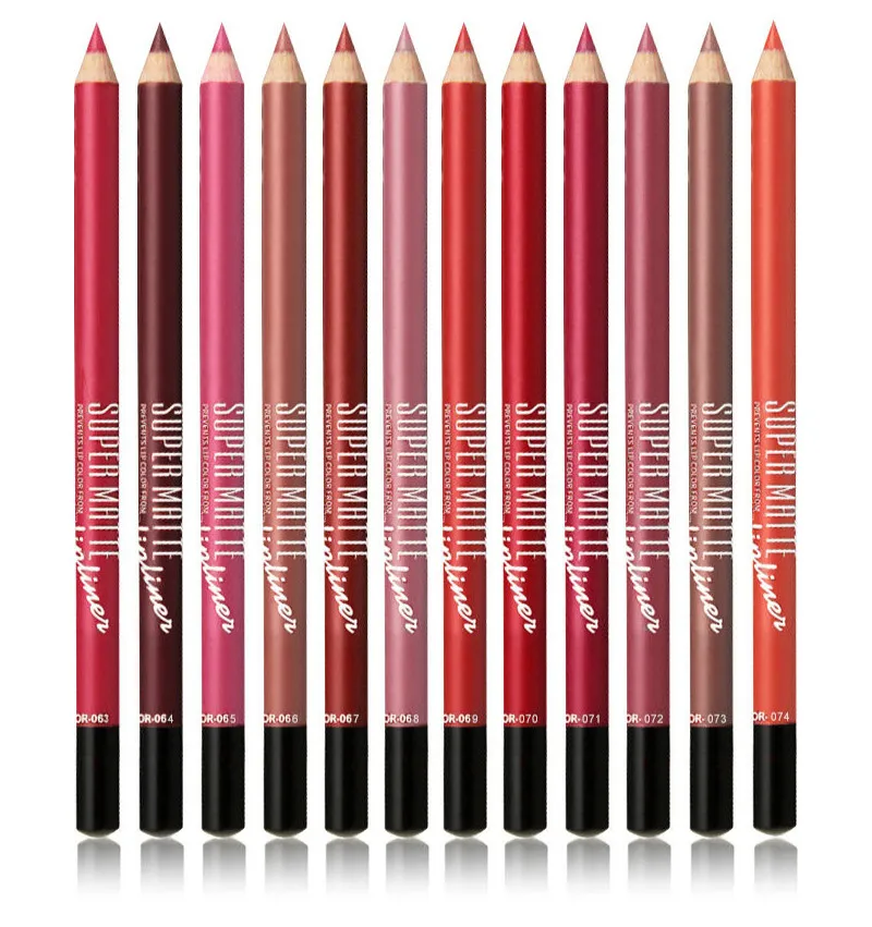 12 Pcs/set Lip Liner Colors Matte Beauty Protection Long-lasting Easy To Wear Natural Professional For Women Makeup
12 Pcs/set Lip Liner Colors Matte Beauty Protection Long-lasting Easy To Wear Natural Professional For Women Makeup