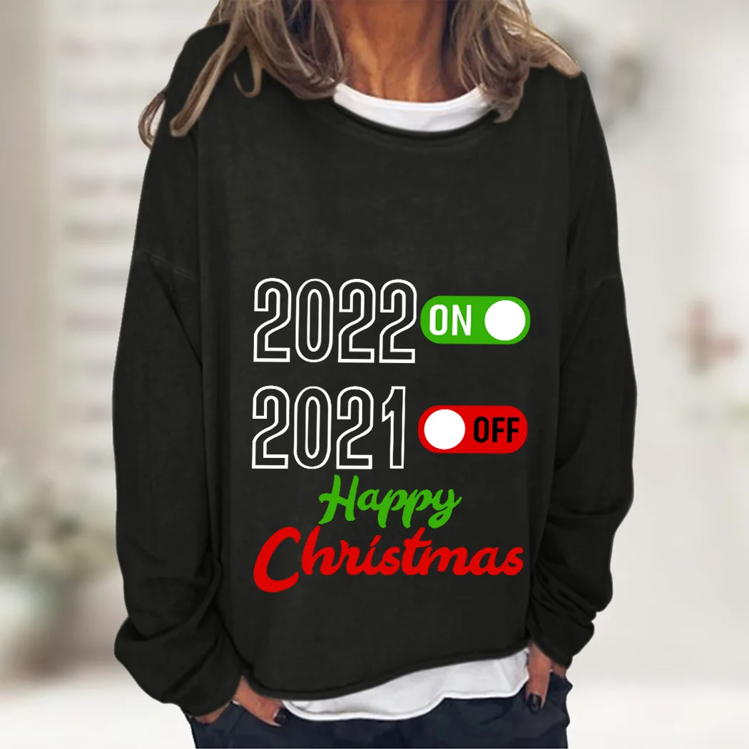 O-neck Hoodies Letter Printing Fleece Sweatshirts Street Clothes Fall Spring Female Pullovers Christmas Fall spring
O-neck Hoodies Letter Printing Fleece Sweatshirts Street Clothes Fall Spring Female Pullovers Christmas Fall spring