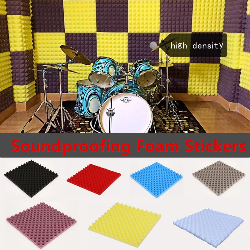 5PCS Soundproofing Foam Wall Stickers High Density Home Theater Musical Instrument Rehearsal Room Karaoke Sound-Absorbing Foam
5PCS Soundproofing Foam Wall Stickers High Density Home Theater Musical Instrument Rehearsal Room Karaoke Sound-Absorbing Foam