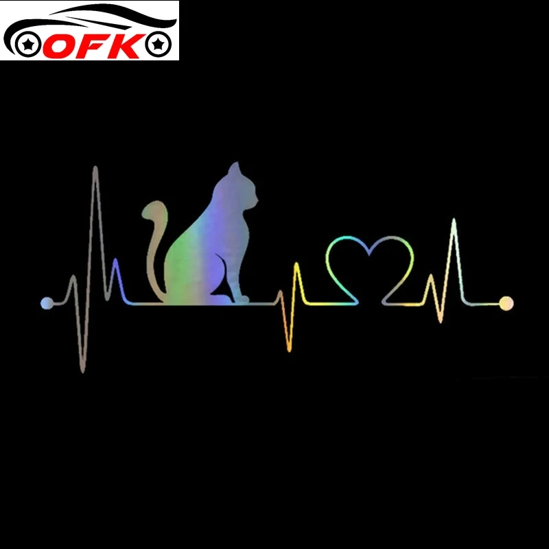 Car Sticker 3D Pet Cat Heartbeat Lifeline Decal on Funny s and Decals Vinyl 20*8.9cm
Car Sticker 3D Pet Cat Heartbeat Lifeline Decal on Funny s and Decals Vinyl 20*8.9cm