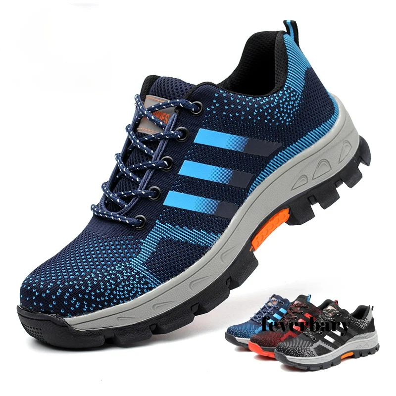 Work Safety Shoes For Men Summer Breathable Boots Working Steel Toe Anti-Smashing Construction Safety Work Sneakers 1
Work Safety Shoes For Men Summer Breathable Boots Working Steel Toe Anti-Smashing Construction Safety Work Sneakers 1