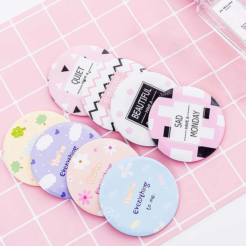Makeup Mirror Portable Hand Mirror Mini Round Pocket Mirror Makeup Vanity Mirror Compact Mirror Cosmetic Tool Travel Accessories
Makeup Mirror Portable Hand Mirror Mini Round Pocket Mirror Makeup Vanity Mirror Compact Mirror Cosmetic Tool Travel Accessories