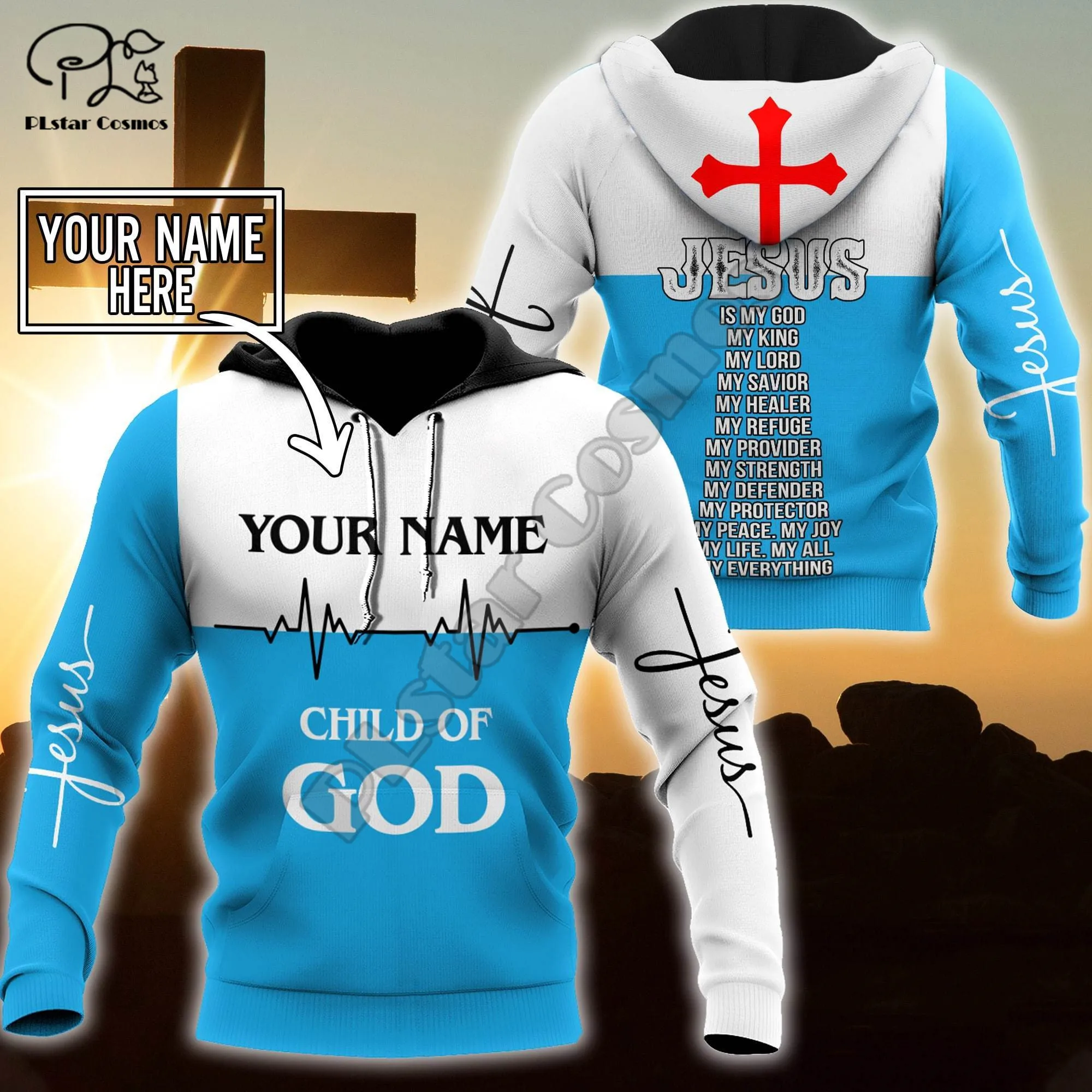 PLstar Cosmos Premium Christian Jesus Child Of God 3D Printed Hoodies Sweatshirts Zip Hooded For Men/Women Casual Streetwear G12
PLstar Cosmos Premium Christian Jesus Child Of God 3D Printed Hoodies Sweatshirts Zip Hooded For Men/Women Casual Streetwear G12