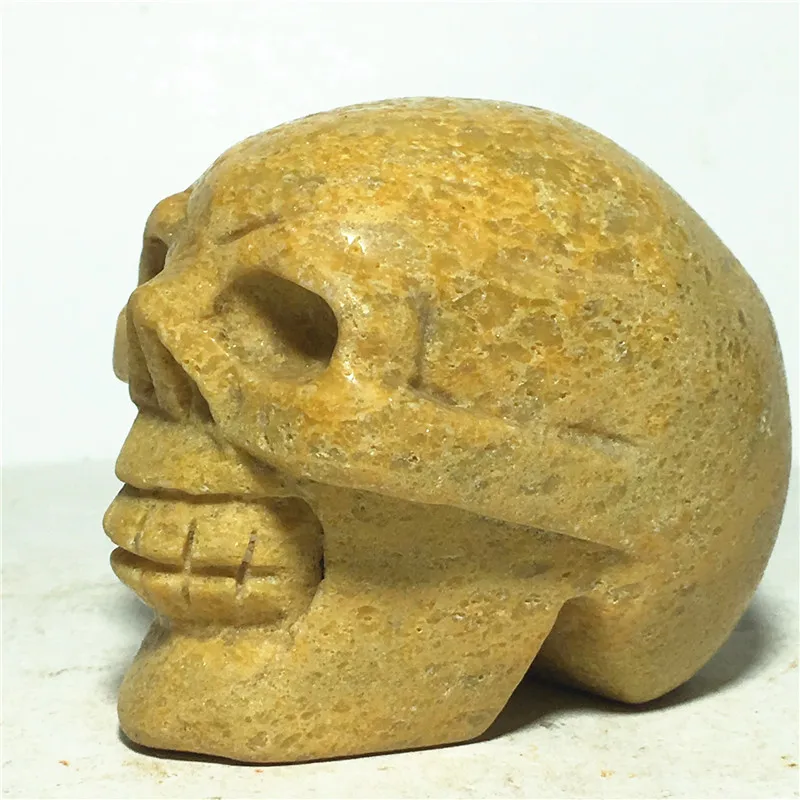 Natural yollow jade crystal skulls for sale Stones and crystals home decoration decorative crystal
Natural yollow jade crystal skulls for sale Stones and crystals home decoration decorative crystal
