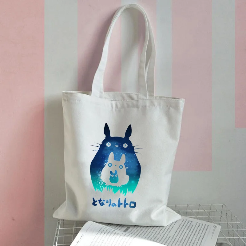 Shoulder Bag Shopping Bags Eco Hand Bag 2022 New Totoro Studio Ghibli Miyazaki Hayao cute aesthetic Cartoon Student Book Bag
Shoulder Bag Shopping Bags Eco Hand Bag 2022 New Totoro Studio Ghibli Miyazaki Hayao cute aesthetic Cartoon Student Book Bag