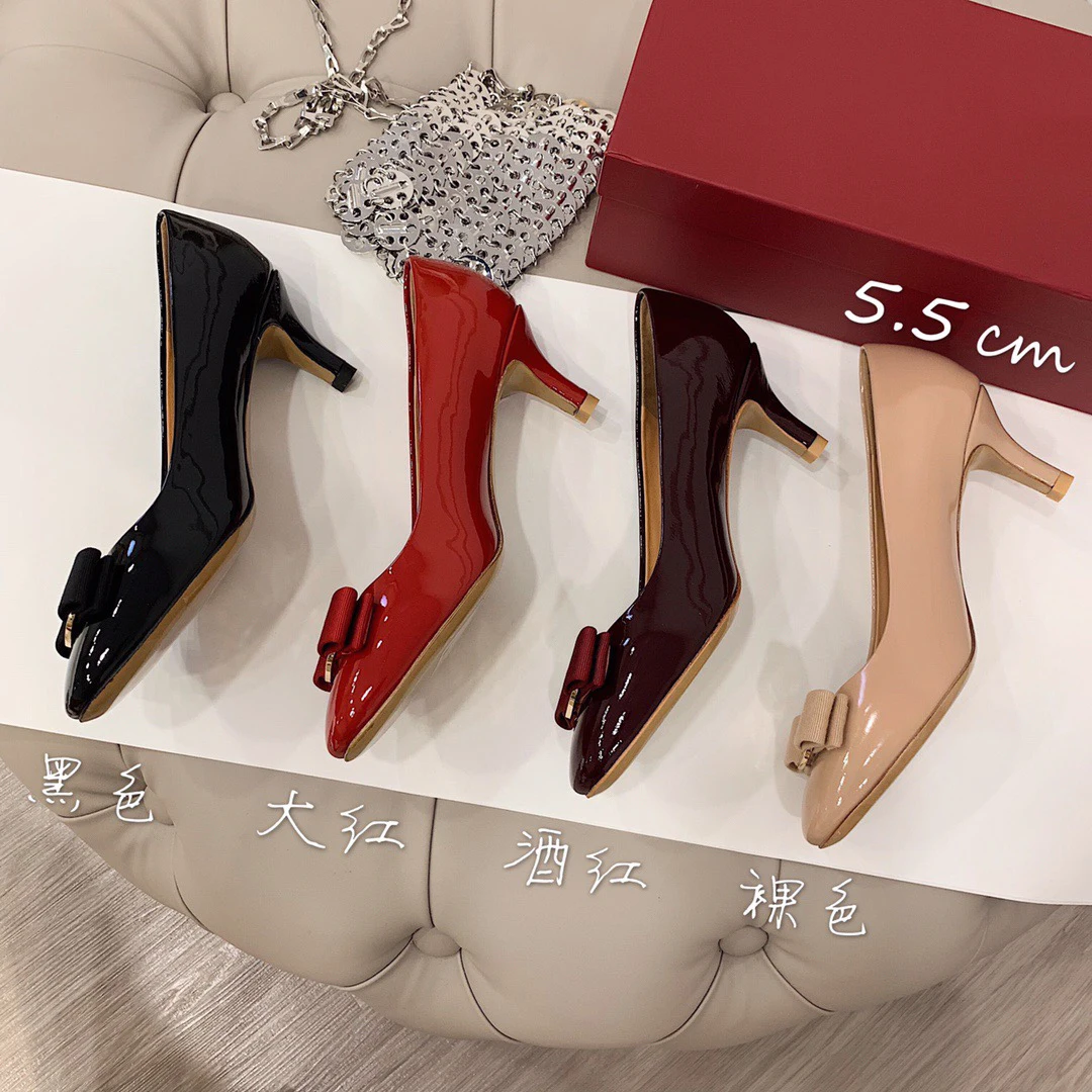 Women Genuine Leather Shoes High Heels 5.5 cm Round Toe Bow Tie Designer Pumps For Lady Wedding Party DB030
Women Genuine Leather Shoes High Heels 5.5 cm Round Toe Bow Tie Designer Pumps For Lady Wedding Party DB030