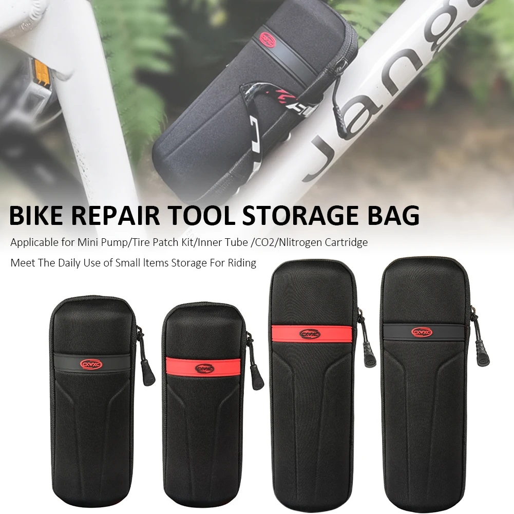 Bike Repair Tool Storage Bag Multi-functional Capsule Bag Portable Bicycle Bottle Can Store Box for CO₂ Inflator Tire Pry Bar
Bike Repair Tool Storage Bag Multi-functional Capsule Bag Portable Bicycle Bottle Can Store Box for CO₂ Inflator Tire Pry Bar
