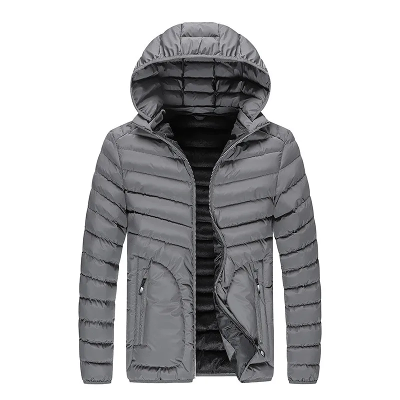 MORUANCLE Men's Casual Simple Parkas With Hood Cotton padded Thick Warm Jacket Overcoat 2021 Winter Thermal Outerwear Big Size
MORUANCLE Men's Casual Simple Parkas With Hood Cotton padded Thick Warm Jacket Overcoat 2021 Winter Thermal Outerwear Big Size
