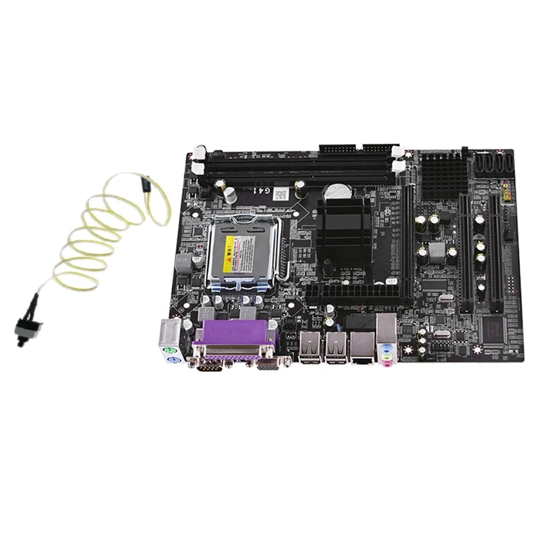 Материнская плата G41 LGA 775, Промышленная материнская плата DDR3, память с кабелем коммутатора, поддержка чипа, материнская плата компьютера
Материнская плата G41 LGA 775, Промышленная материнская плата DDR3, память с кабелем коммутатора, поддержка чипа, материнская плата компьютера