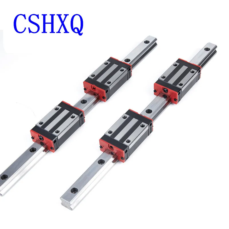 25MM Linear Guide Rail HGR25-800mm 2pcs + 4pcs Linear Block Carriage HGH25CA or HGW25CC for CNC Machine
25MM Linear Guide Rail HGR25-800mm 2pcs + 4pcs Linear Block Carriage HGH25CA or HGW25CC for CNC Machine