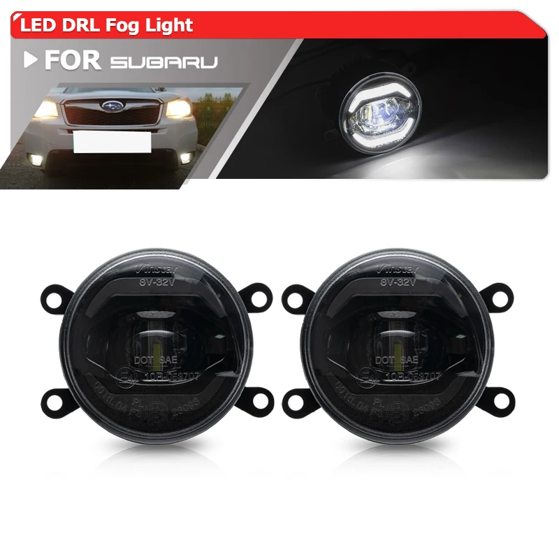 Fits For Subaru Forester WRX STI Impreza XV BRZ Justy III G3X Outback Legacy 2-in-1 DRL Halo Led Front Bumper Fog Light Kits
Fits For Subaru Forester WRX STI Impreza XV BRZ Justy III G3X Outback Legacy 2-in-1 DRL Halo Led Front Bumper Fog Light Kits