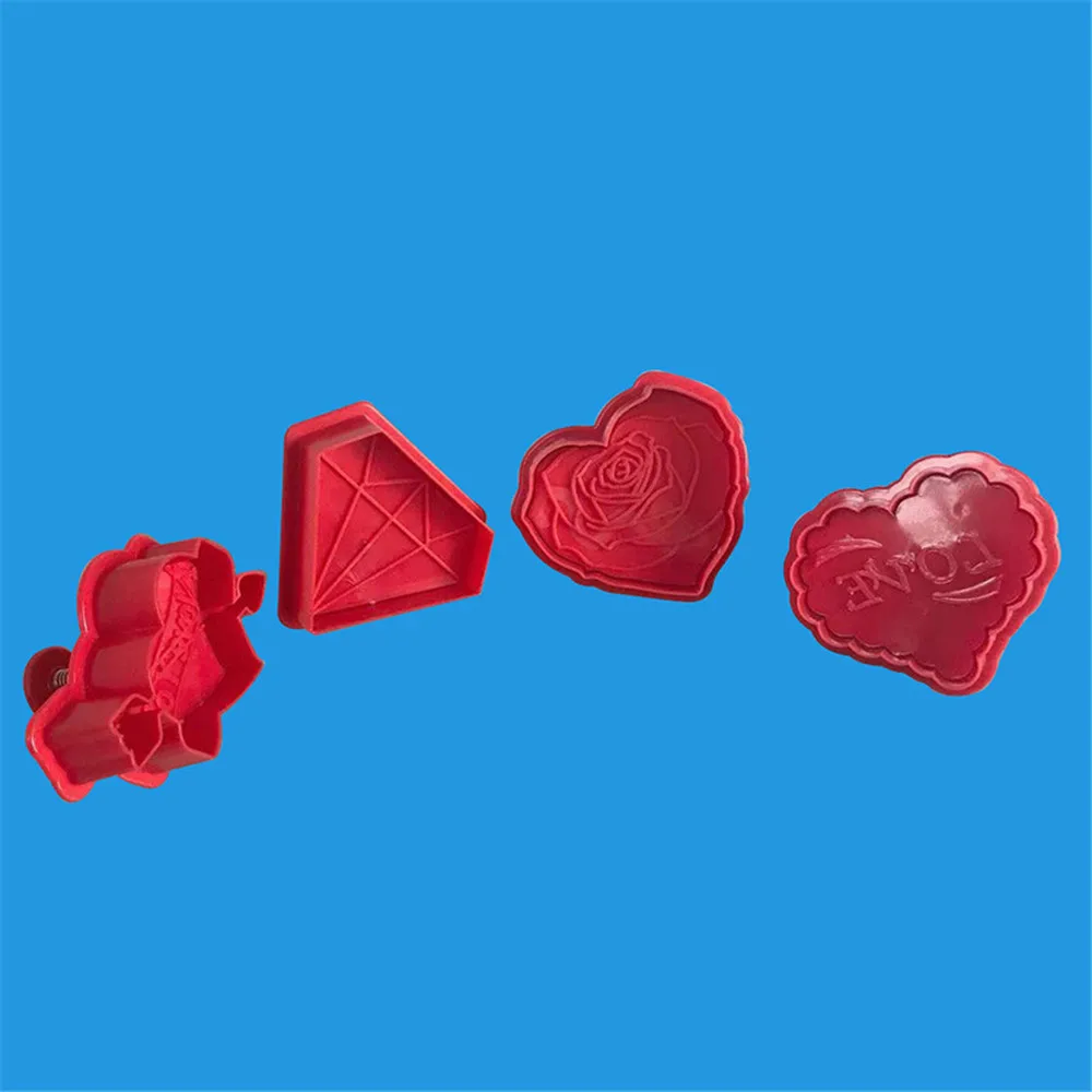 Valentine's Day Love Couple Rose Diamond Cake Plunger Mold Cookie Cutter Fondant Decoration Tools 
Valentine's Day Love Couple Rose Diamond Cake Plunger Mold Cookie Cutter Fondant Decoration Tools